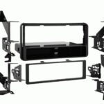 Ensemble de fixation de radio d'auto Toyota Yaris 2007.
