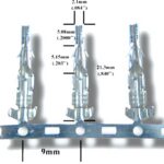 Contact métallique femelle pour Molex 0.084"