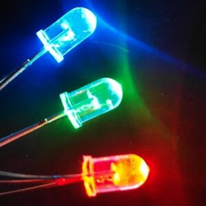 Del 5 mm 3 couleurs Rouge / Vert / Bleu
