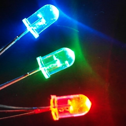 DEL 5 mm 3 couleurs Rouge / Vert / Bleu