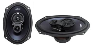 Ensemble de 2 haut-parleurs coaxial 3 voies de 6 x 9". (16.5 cm)