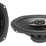 Ensemble de 2 haut-parleurs coaxial 3 voies de 6 x 9". (16.5 cm) AKAI