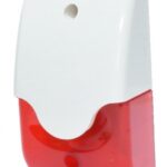 Sirène avec stroboscope rouge