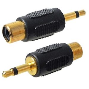 Adaptateur 1/8" mâle mono à RCA femelle