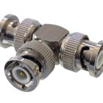 Union mâle triple pour connecteur BNC