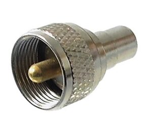 Adaptateur PL-259 (UHF) mâle à RCA femelle