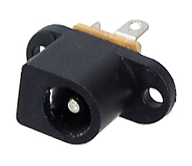 RÉCEPTACLE FEMELLE POUR FICHE DC DE 2.5 MM