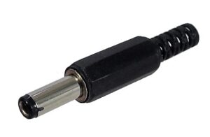 Connecteur DC mâle de 2.5 mm x 13 mm de longueur, à souder