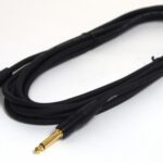 Câble audio fiches 6.3 mm mâle à mâle mono - 15'