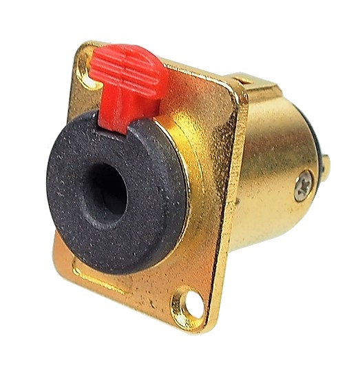 Prise châssis 6.3 mm (1/4") femelle stéréo