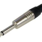 Connecteur 6.3mm (1/4") mâle mono