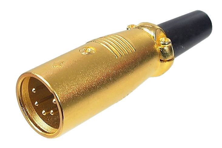 Prise XLR mâle 5 contacts