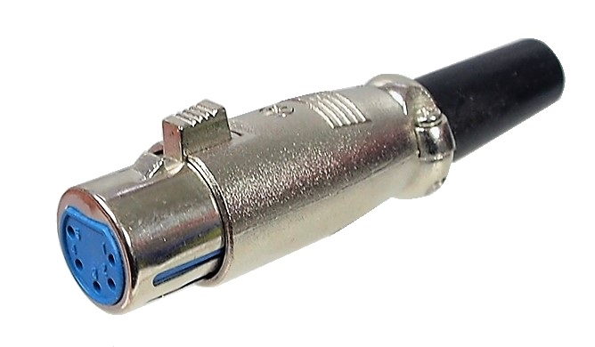 Prise XLR femelle à 5 contacts