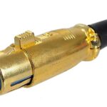 Prise XLR femelle 4 contacts