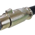 Prise XLR femelle à 3 contacts