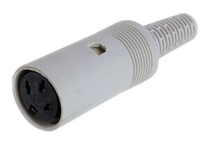 Connecteur DIN femelle 3 contacts