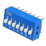 Micro interrupteur DIP On-Off 7.P.S.T.