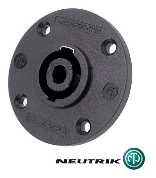 Connecteur SPEAKON mâle châssis 4 pôles