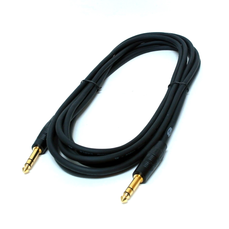 Câble audio stéréo Digiflex 6.3 mm M / M - 15'