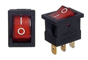 Interrupteur ON-OFF 12 Volts avec lumière témoin