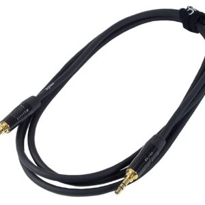 Câble audio stéréo Digiflex 3.5mm (1/8") - 6'