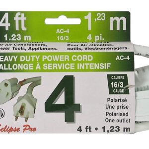Rallonge électrique pour l'intérieur - 4 pieds