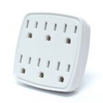 Multiprise électrique à 6 prises
