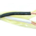 Câble d'alimentation blanc 2 conducteurs - 18 AWG
