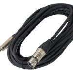 Câble Digiflex 1/4" male mono to XLR femelle - 25'