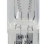Ampoule halogène de remplacement 120V, 300 Watts