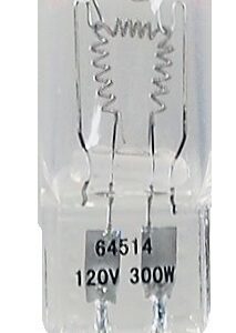 Ampoule halogène de remplacement 120V, 300 Watts