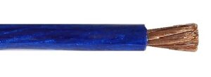 Câble pour amplificateur bleu - 4 AWG