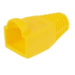Couvert jaune pour connecteur ( boots pour RJ-45)