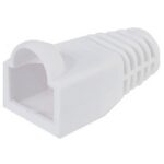 Couvert blanc pour connecteur ( boots pour RJ-45)