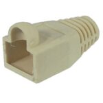 Couvert beige pour connecteur ( boots pour RJ-45)