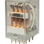 Relais 4.P.D.T. pour PCB 24 VDC - 14 contacts