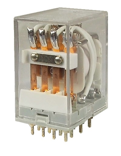 Relais 4.P.D.T. pour PCB 24 VDC - 14 contacts