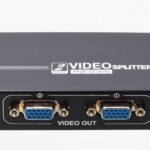 Séparateur vga/vidéo 2 PORT AMPLIFIÉ SUPPORTE 550MHz