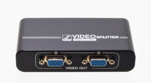 Séparateur vga/vidéo 2 PORT AMPLIFIÉ SUPPORTE 550MHz