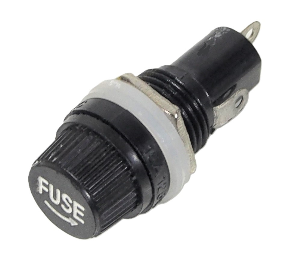 Support rond pour fusible GMA 10A.