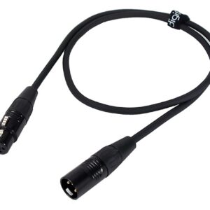 Câble Digiflex XLR mâle à XLR femelle  - 3'