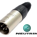 Connecteur Neutrik XLR mâle 4 contacts