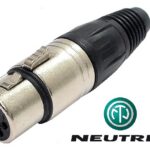 Connecteur Neutrik XLR femelle 4 contacts
