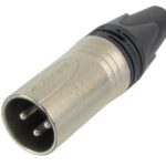 Connecteur Neutrik XLR mâle à 3 contacts