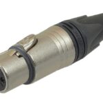 Connecteur Neutrik XLR femelle 3 contacts