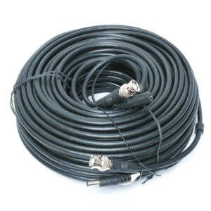 Câble RG-59 /  BNC et câble d'alimentation- 150'