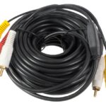 Câble audio/vidéo avec alimentation DC - 50'