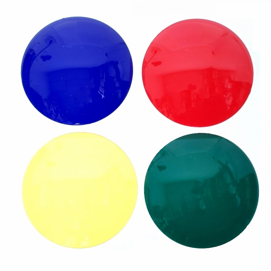 Ensemble de 4 lentilles de couleur pour PAR36
