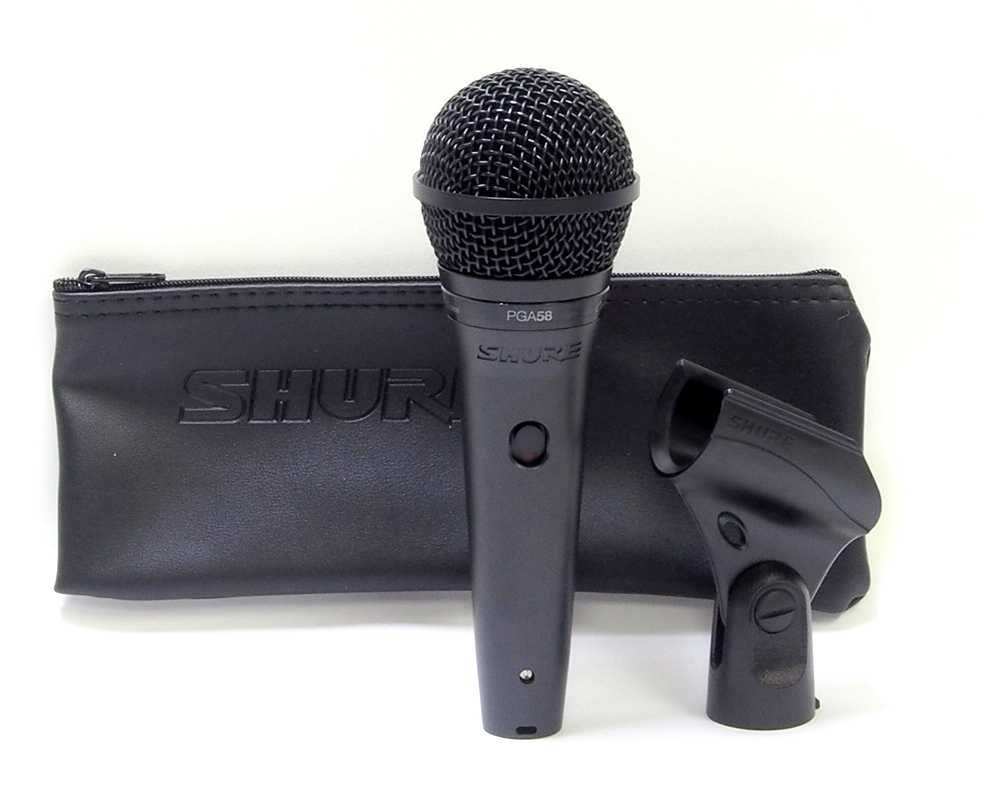 Microphone vocal avec fil SHURE PGA58-XLR