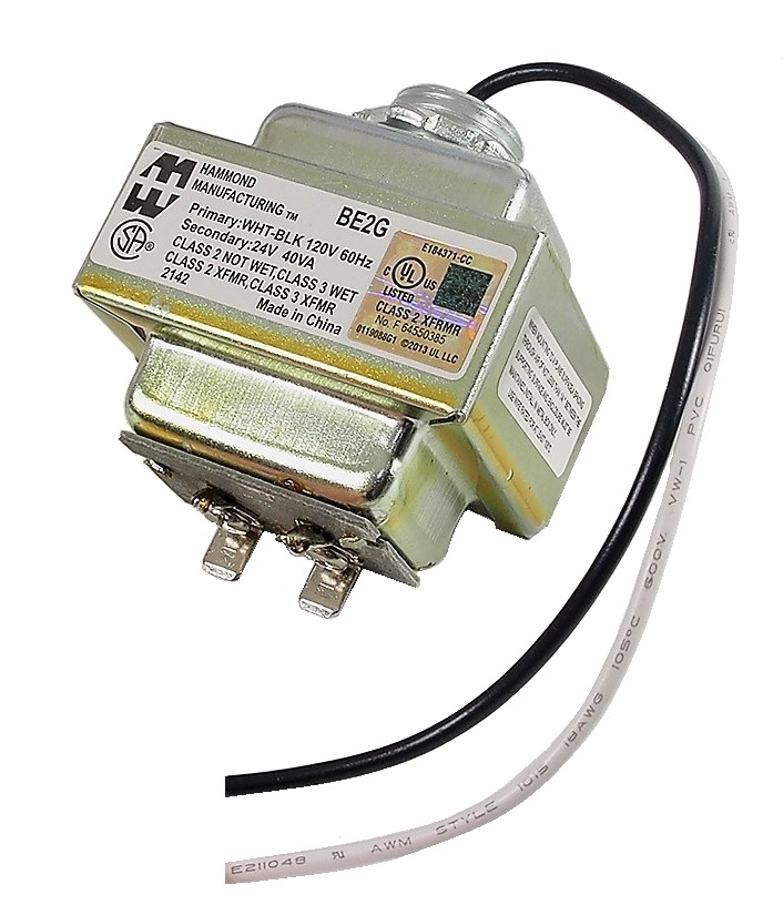 Transformateur AC/AC 24 VAC, 40 VA